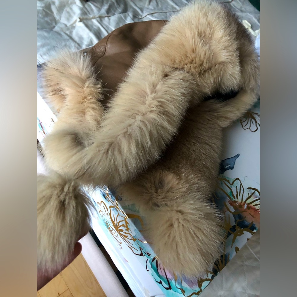 Fur hat super stylish and warm